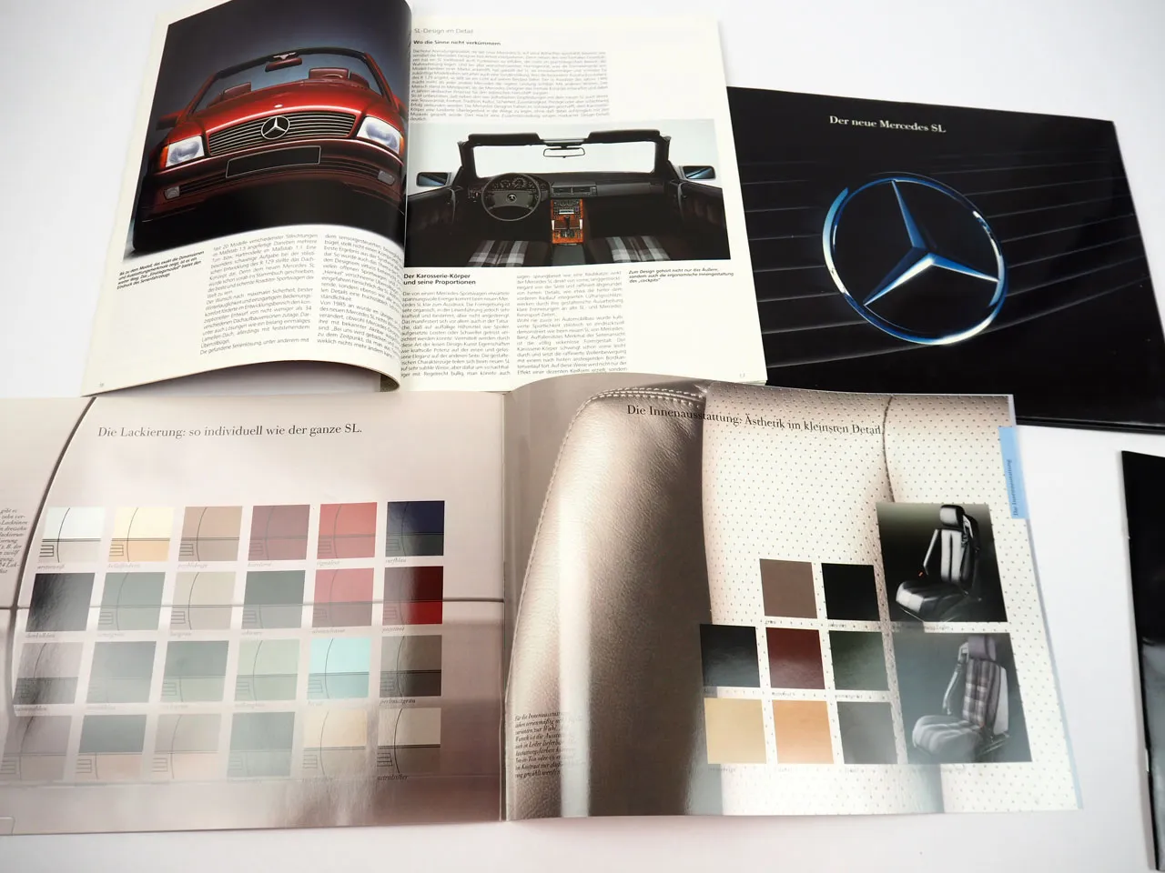 Mercedes Benz 300 SL Typ R129 Prospekt / in aller Welt Zeitschrift 218 1989