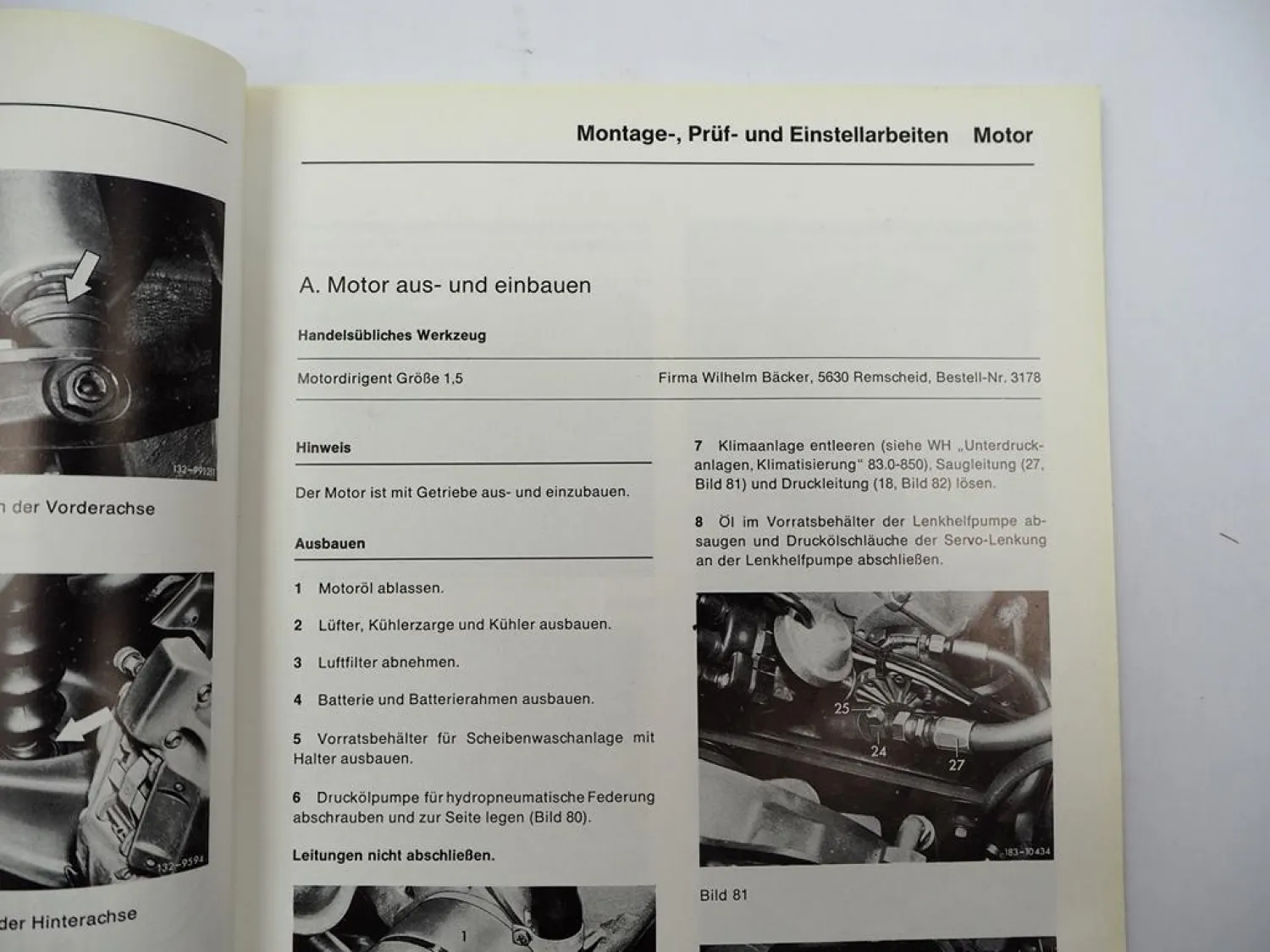 Mercedes Benz 450 SEL 6.9 W116 Einführungsschrift Kundendienst Service Mai 1975