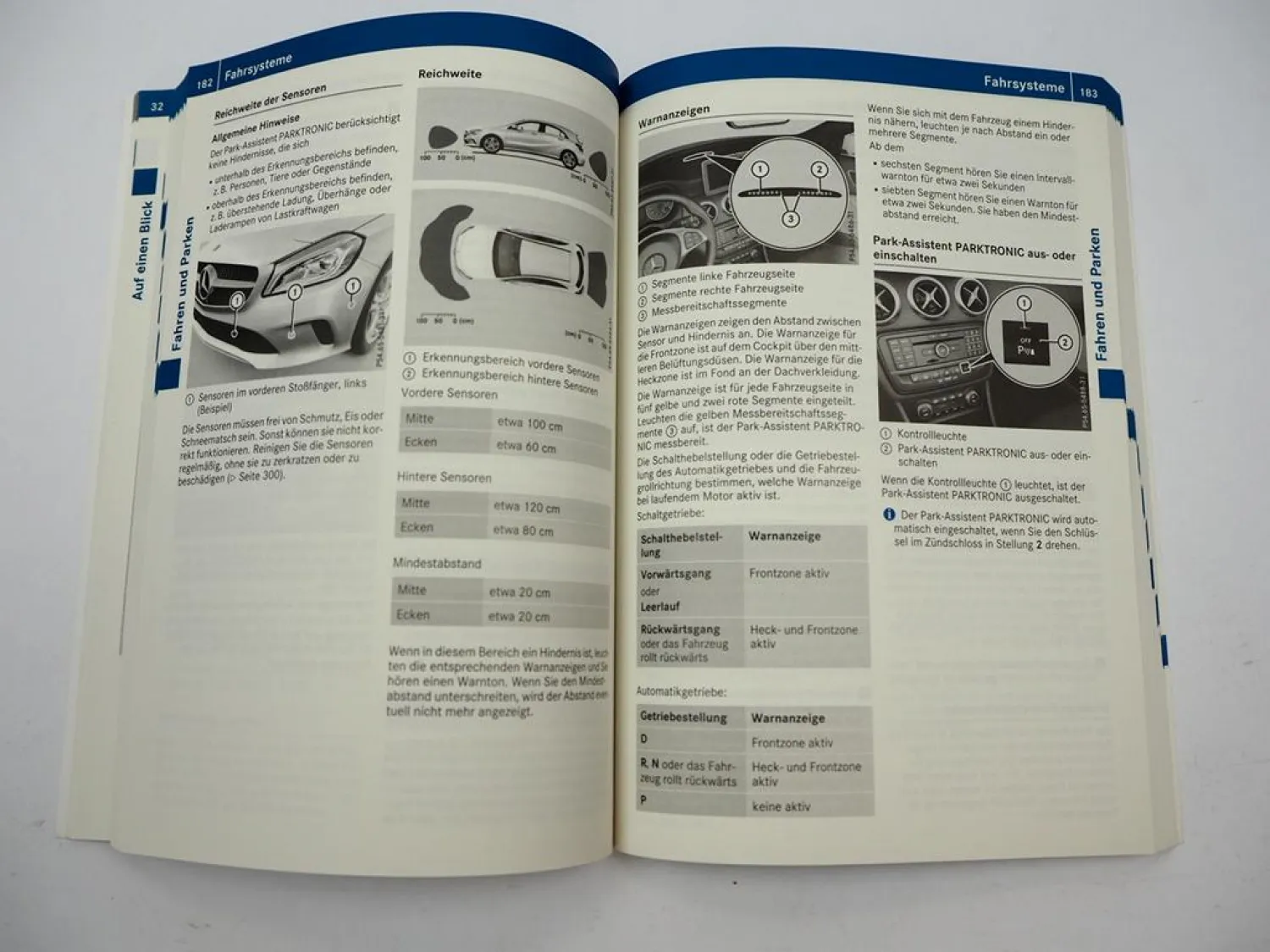 Mercedes Benz A-Klasse W176 Betriebsanleitung 2016 Bedienung Bordbuch Deutsch