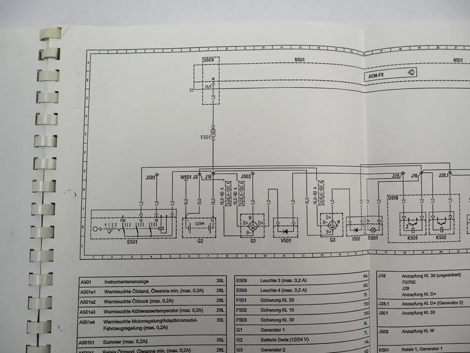 Mercedes Benz ADM-FR Adaptionsmodul als Fahrzeugregelung Betriebsanleitung 1999