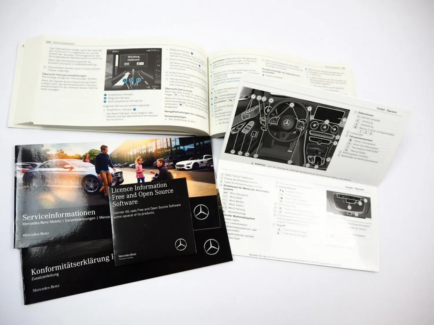 Mercedes Benz C-Klasse T-Modell S205 Betriebsanleitung 2019 Bordbuch Deutsch