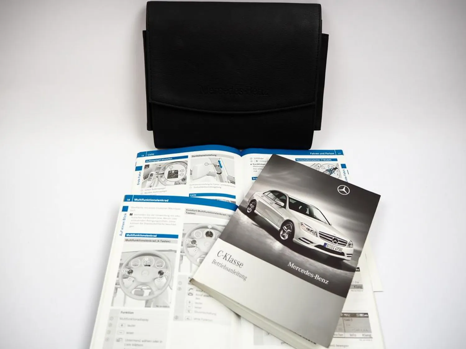 Mercedes Benz C-Klasse W204 S204 Betriebsanleitung 2010 Bordmappe Bedienung Deutsch