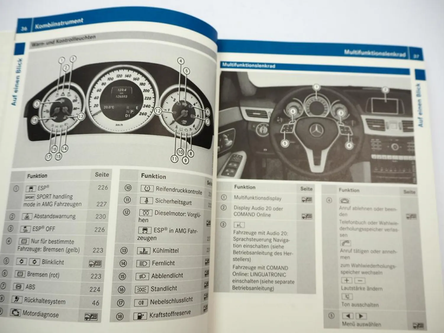 Mercedes Benz E-Klasse E212 + T-Modell S212 AMG Betriebsanleitung 2015 Bordbuch