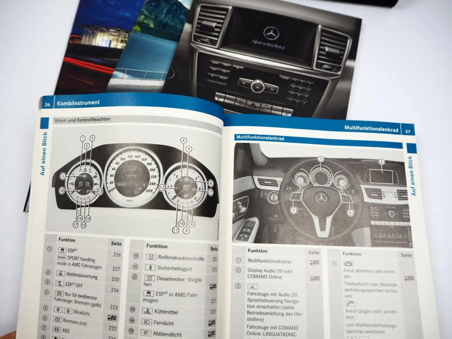 Mercedes Benz E-Klasse E212 + T-Modell S212 AMG Betriebsanleitung 2015 Bordmappe