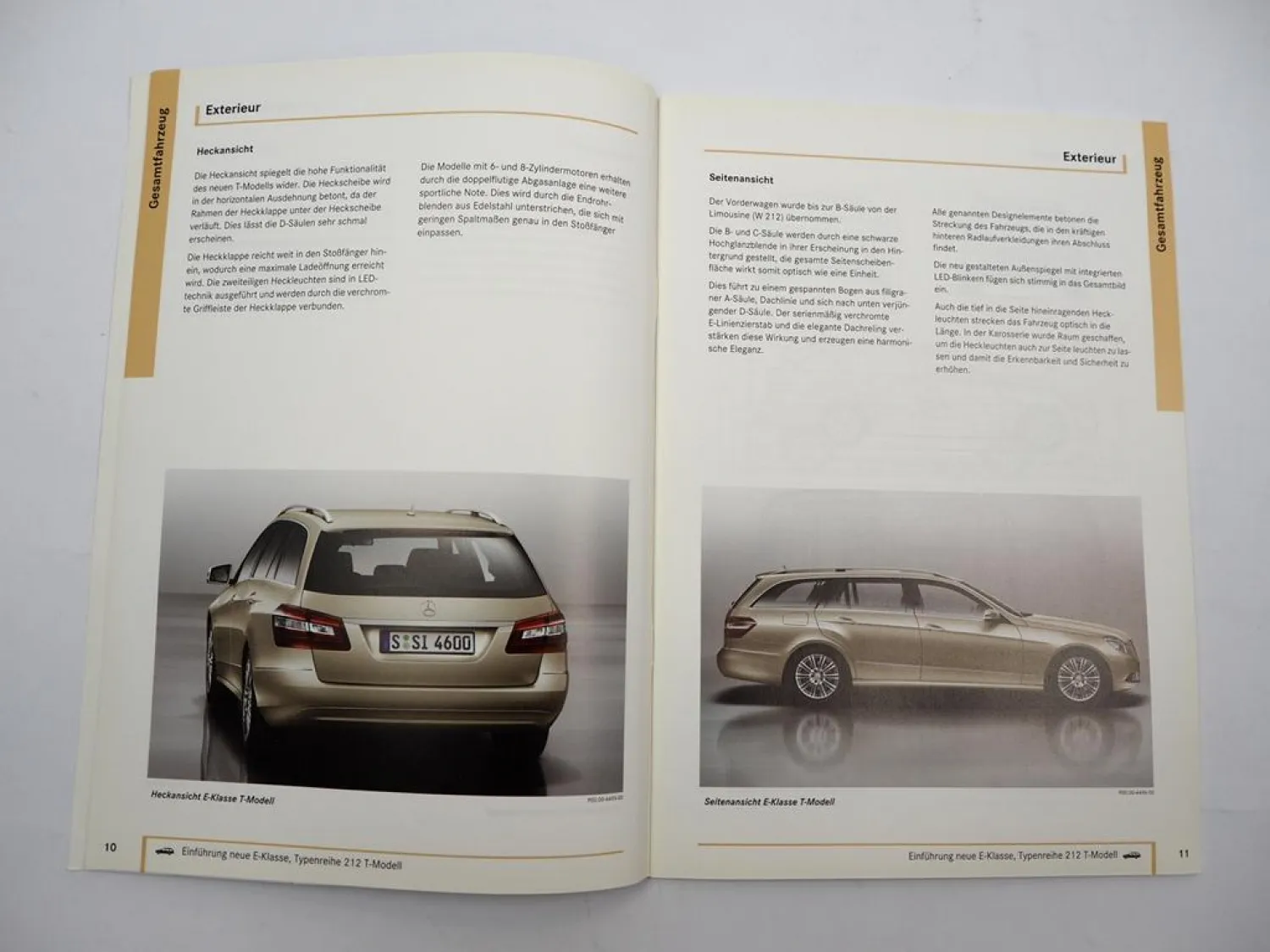 Mercedes Benz E-Klasse W212 E 220 250 300 350 500 T-Modelle Einführungsschrift