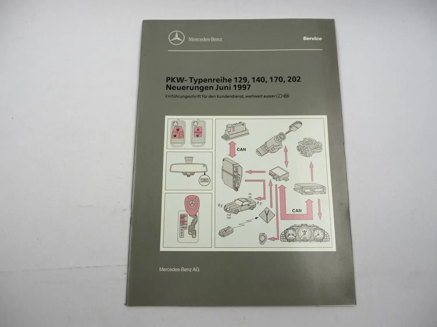 Mercedes-Benz Einführungsschrift Neuerungen 06/1997 R129 W140 R170 W202 Original