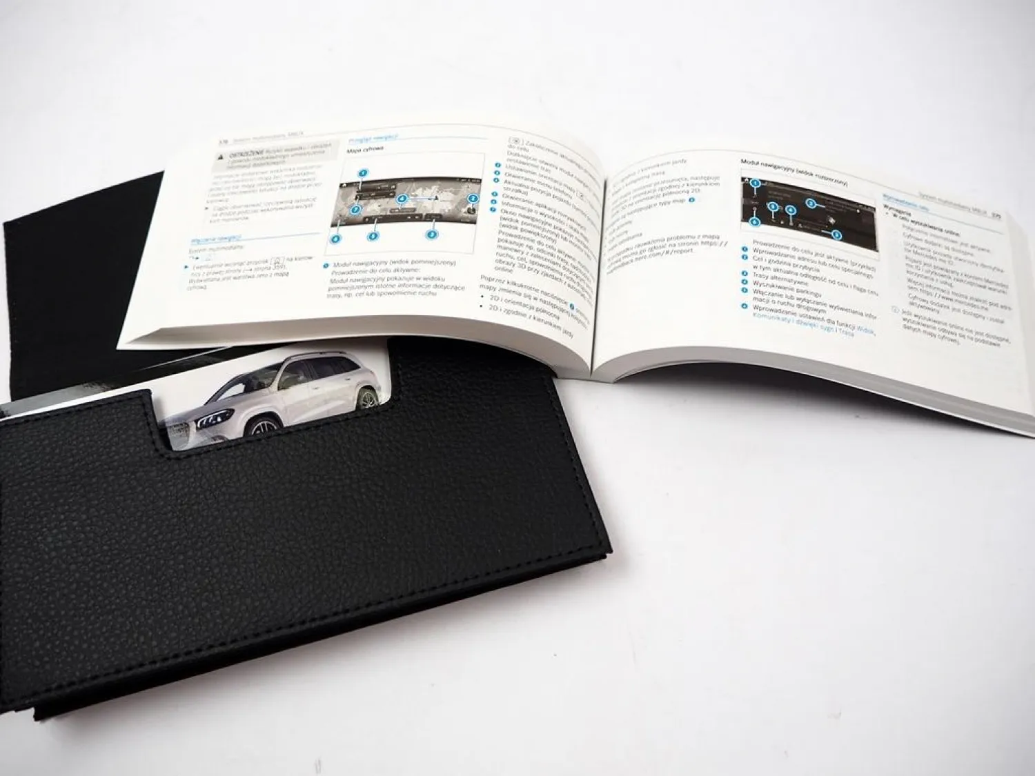 Mercedes Benz GLS 167 Instrukcja eksploatacji 2025 Betriebsanleitung Bordmappe