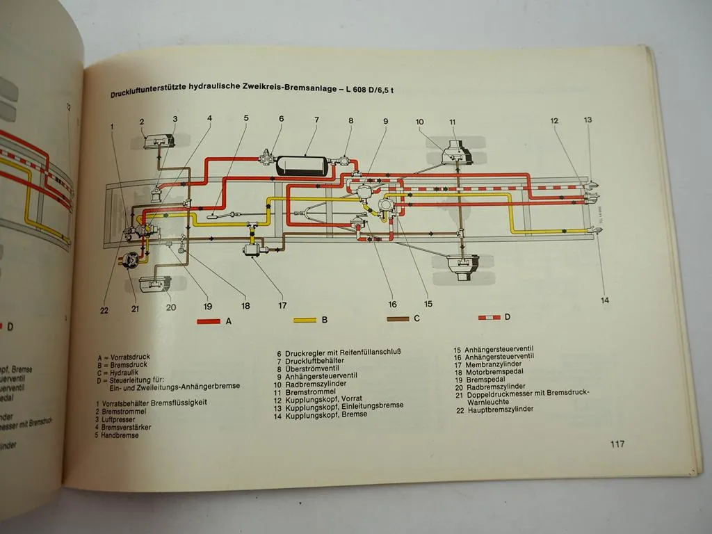 Mercedes Benz L508 L608 L613 D Düdo T2 Transporter Betriebsanleitung 1978 O309 D Bm 310