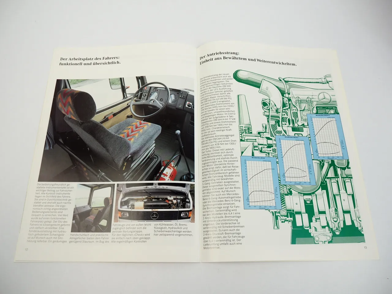 Mercedes Benz O609 611 614 D Omnibusse Prospekt