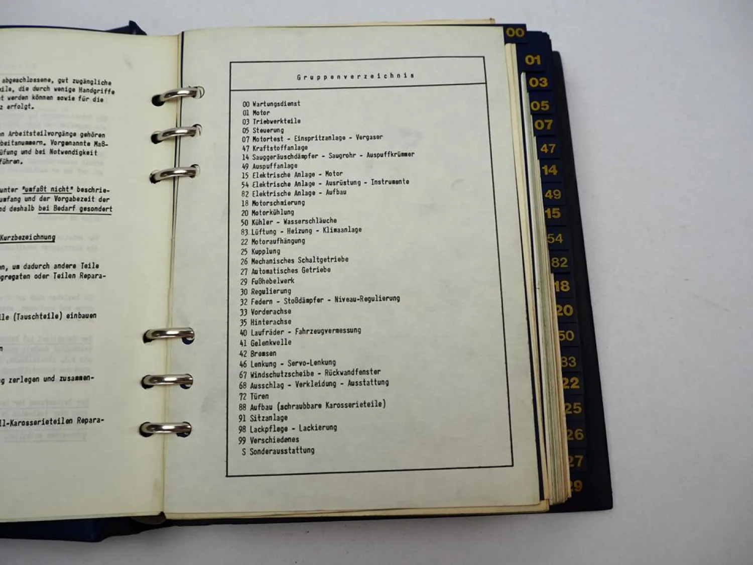 Mercedes Benz PKW 107 114 116 280 350 Arbeitswertbuch Reparaturzeiten 1972/74