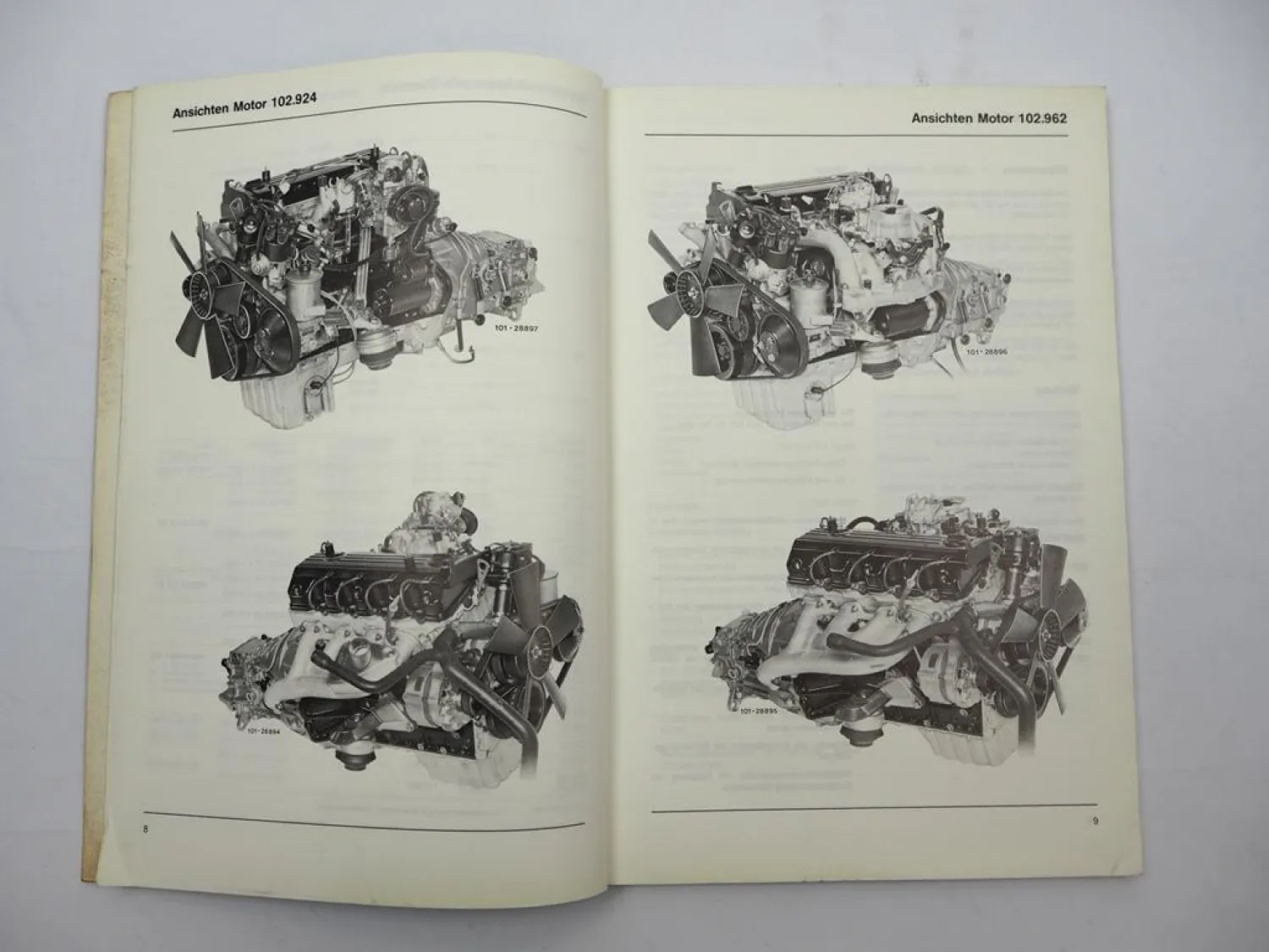 Mercedes Benz PKW 107 123 126 201 Neuerungen 1984 - 1985 Einführungsschrift