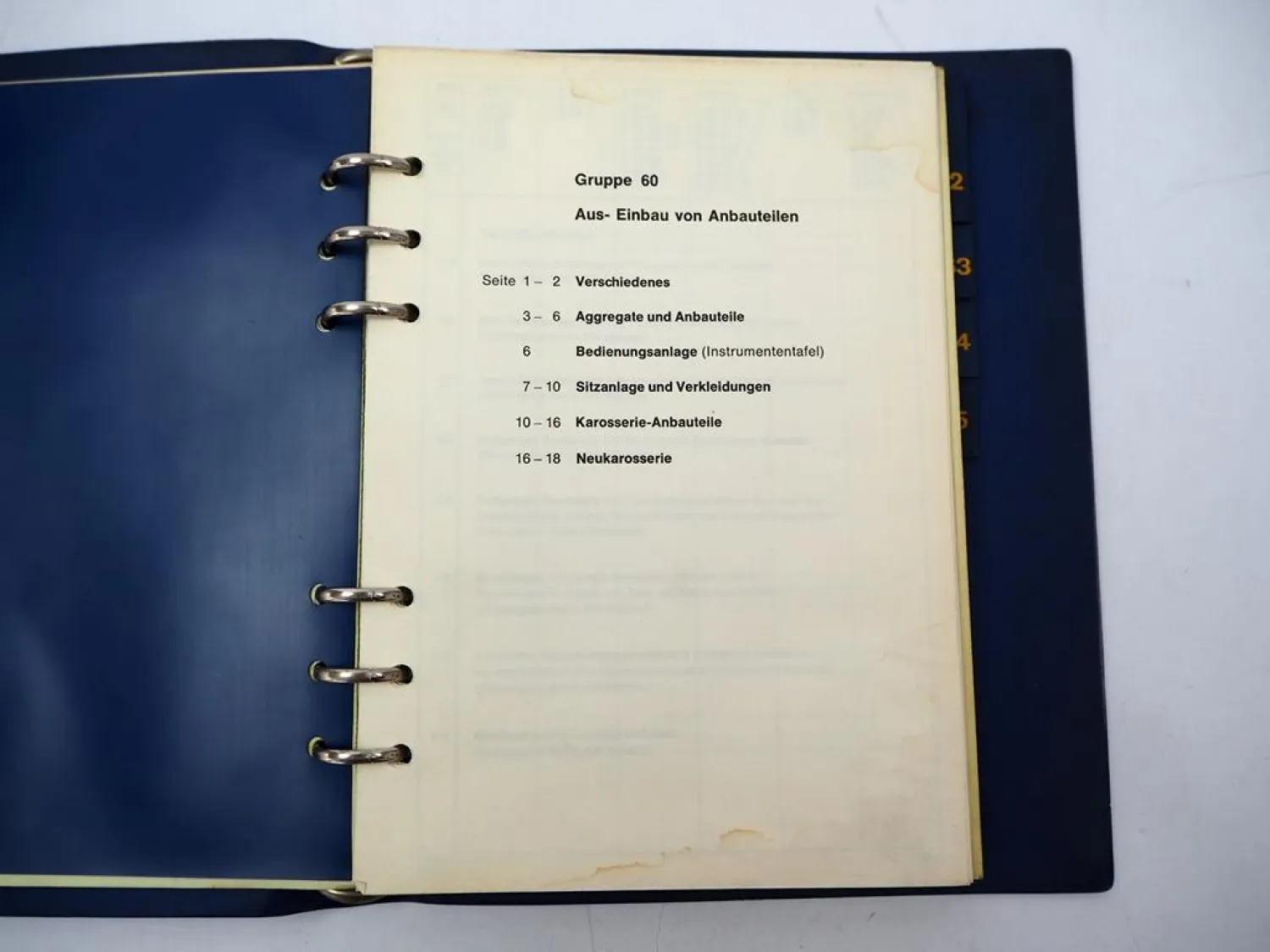 Mercedes Benz PKW Karosserie W 108 109 110 111 112 113 114 115 Arbeitswertbuch