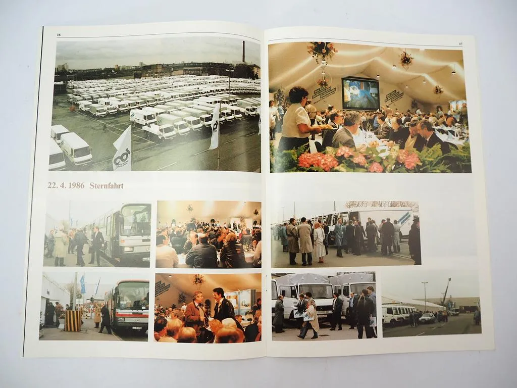 Mercedes Benz Scheinwerfer 2/1986 T2 507D - 811D Transporter Markteinführung