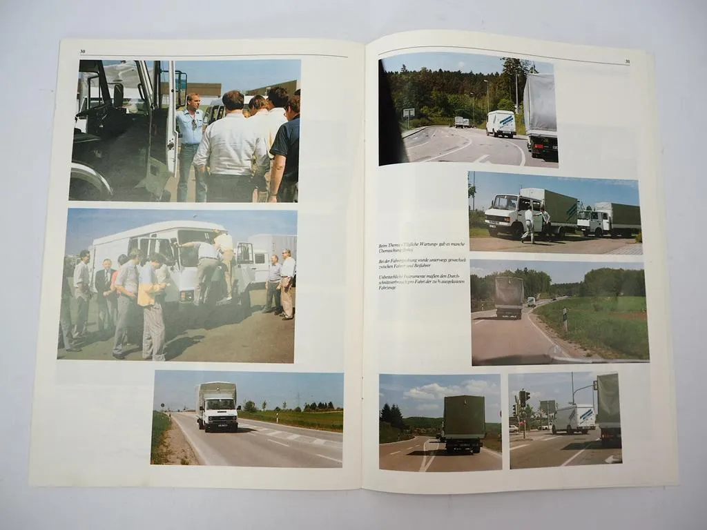 Mercedes Benz Scheinwerfer 2/1986 T2 507D - 811D Transporter Markteinführung