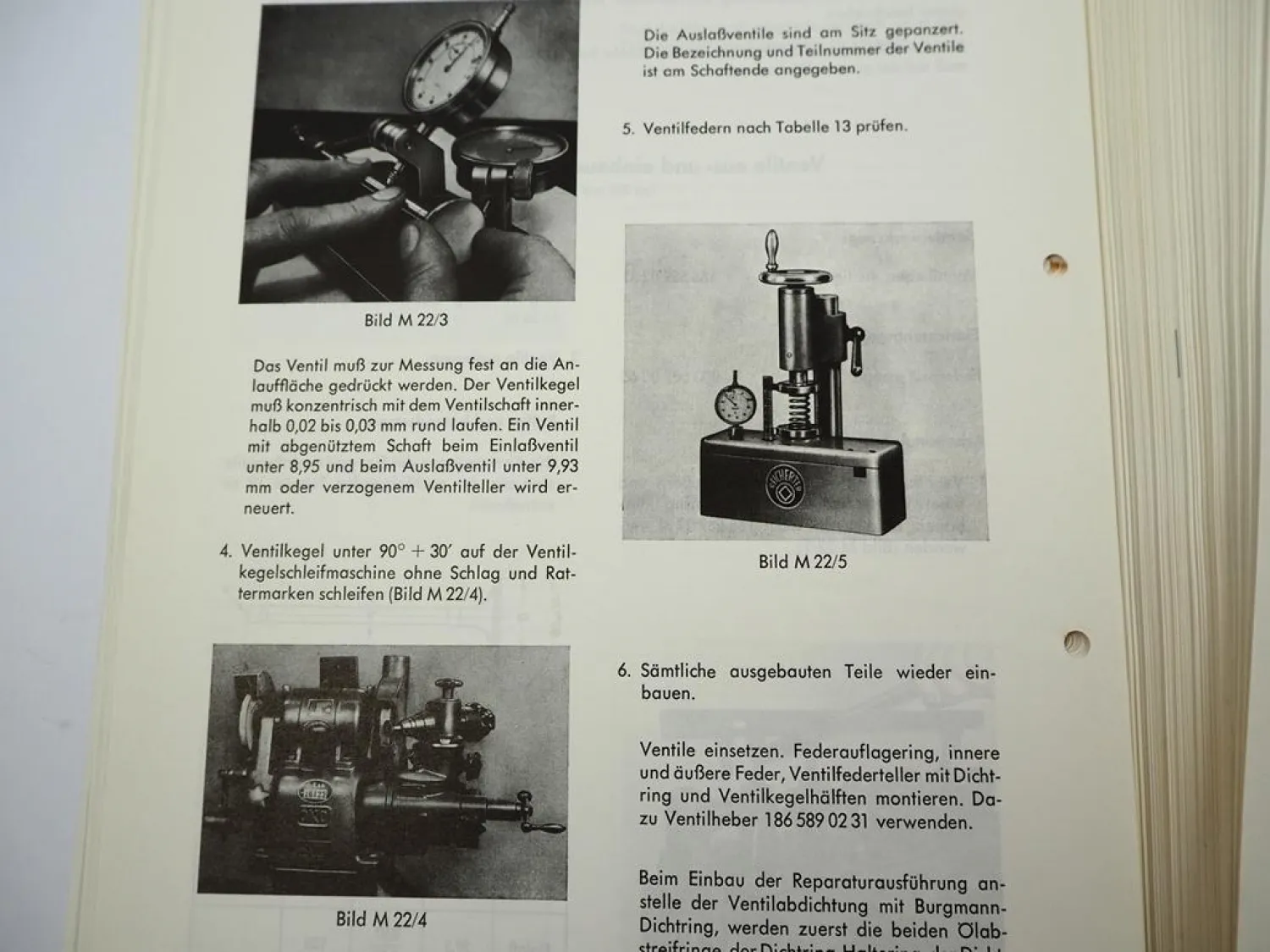 Mercedes Benz Typ 220 W187 & 220a Typ W180 Werkstatthandbuch