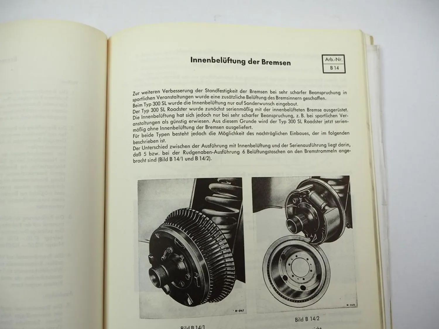 Mercedes Benz Typ 300SL W198 Coupe Roadster Werkstatthandbuch Reparatur 1955-63