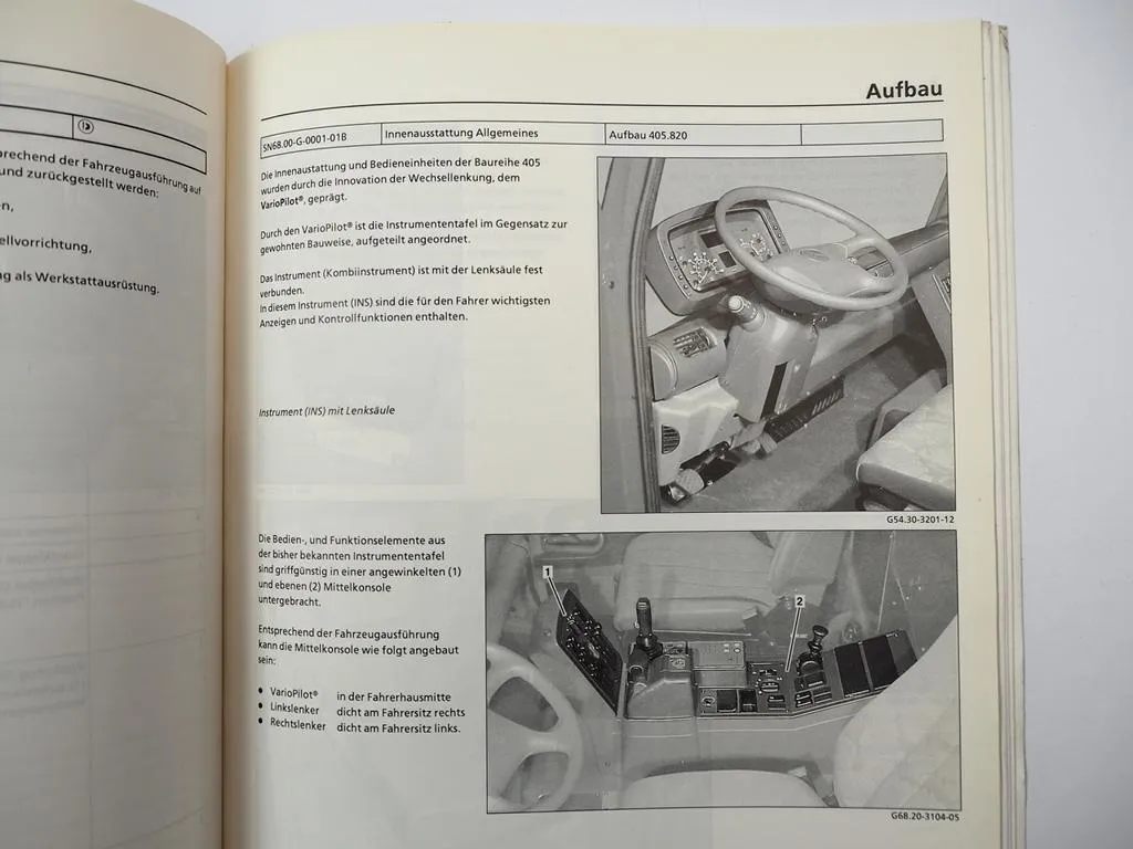 Mercedes Benz Unimog U300 U400 Typenreihe 405 Schulungshandbuch 2000
