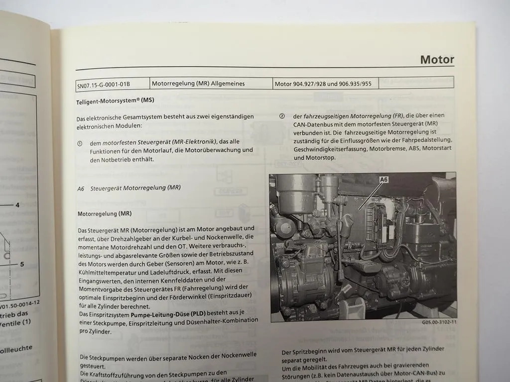 Mercedes Benz Unimog U300 U400 Typenreihe 405 Schulungshandbuch 2000