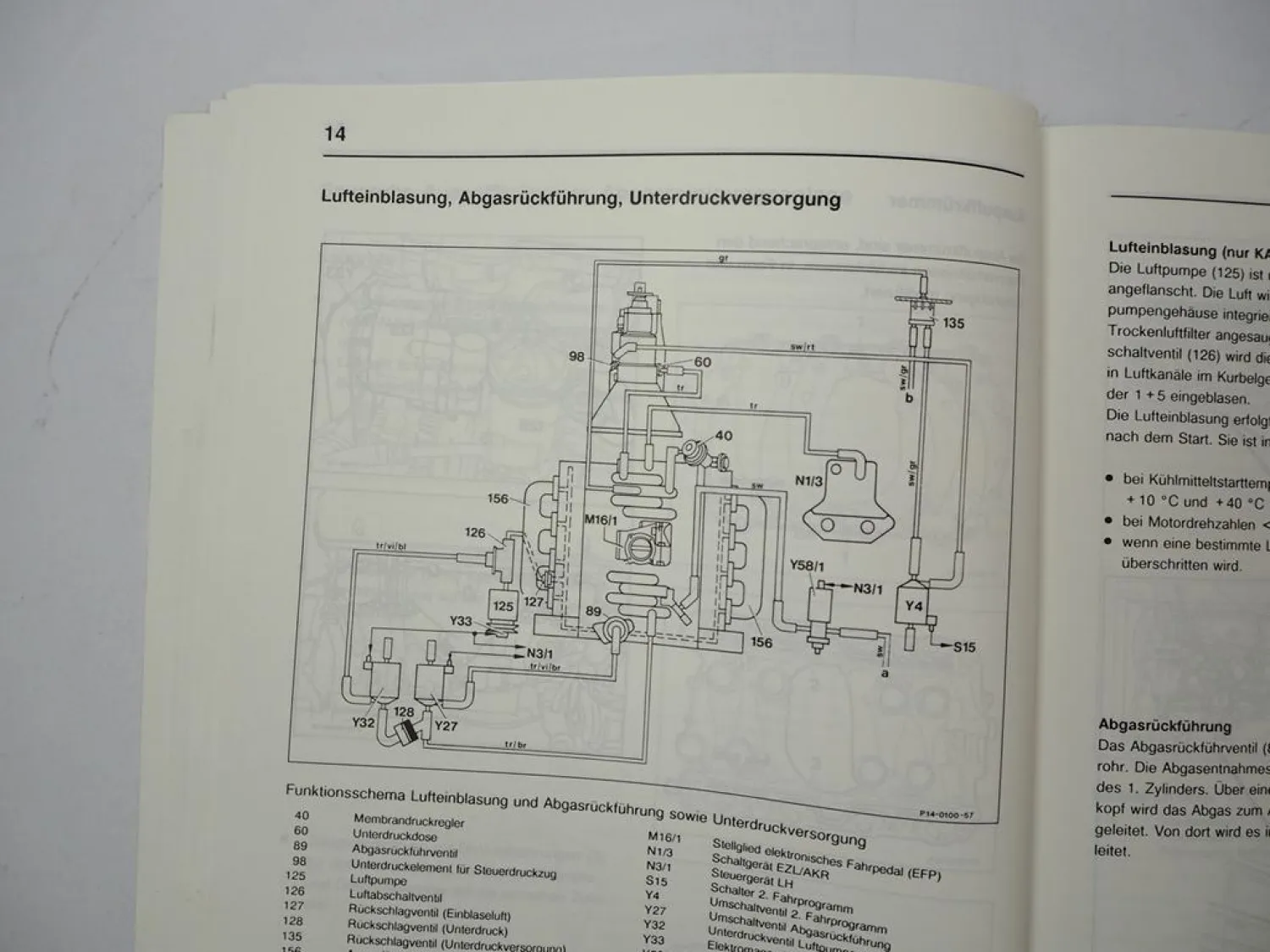 Mercedes Benz W124 500E V8 Einführungsschrift Werkstatthandbuch Schulung 1991