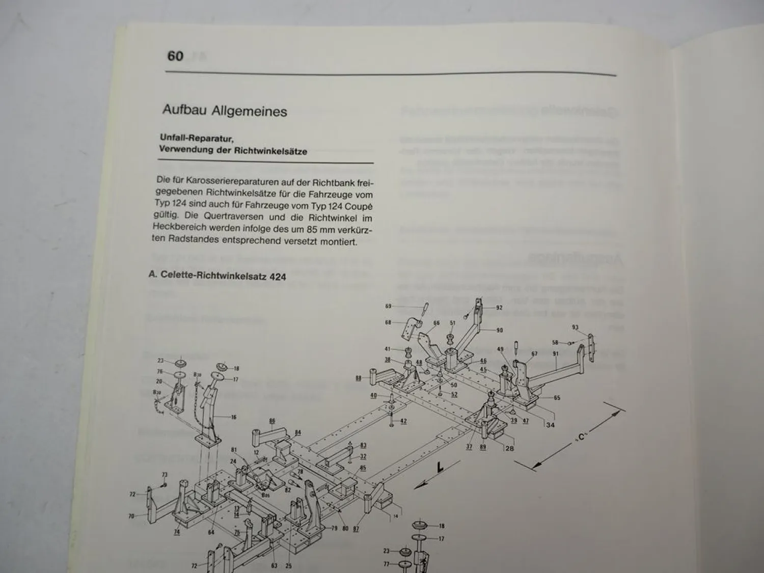 Mercedes Benz W124 C124 Coupé 230 300 CE Einführung Werkstatthandbuch 1987