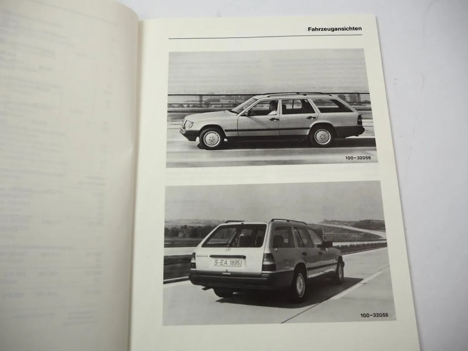 Mercedes Benz W124 S124 Kombi 200 230 300 250 T TE TD Werkstatthandbuch 1986