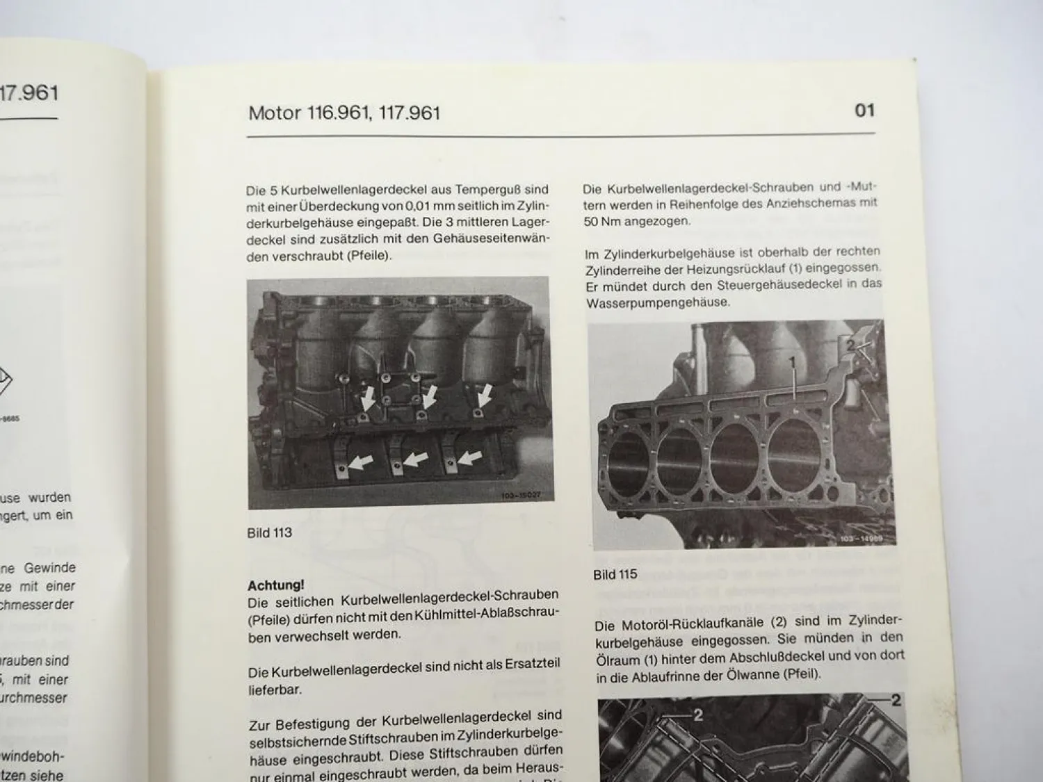 Mercedes Benz W126 280 380 500 S SEL Werkstatthandbuch Einführungsschrift 1980