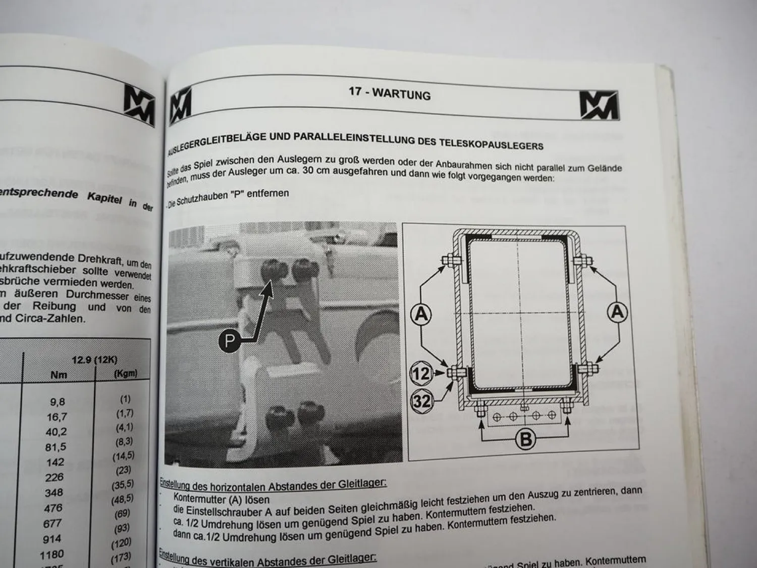 Merlo P26.6 SPT Panoramic Teleskop Stapler Betriebsanleitung Ersatzteilliste