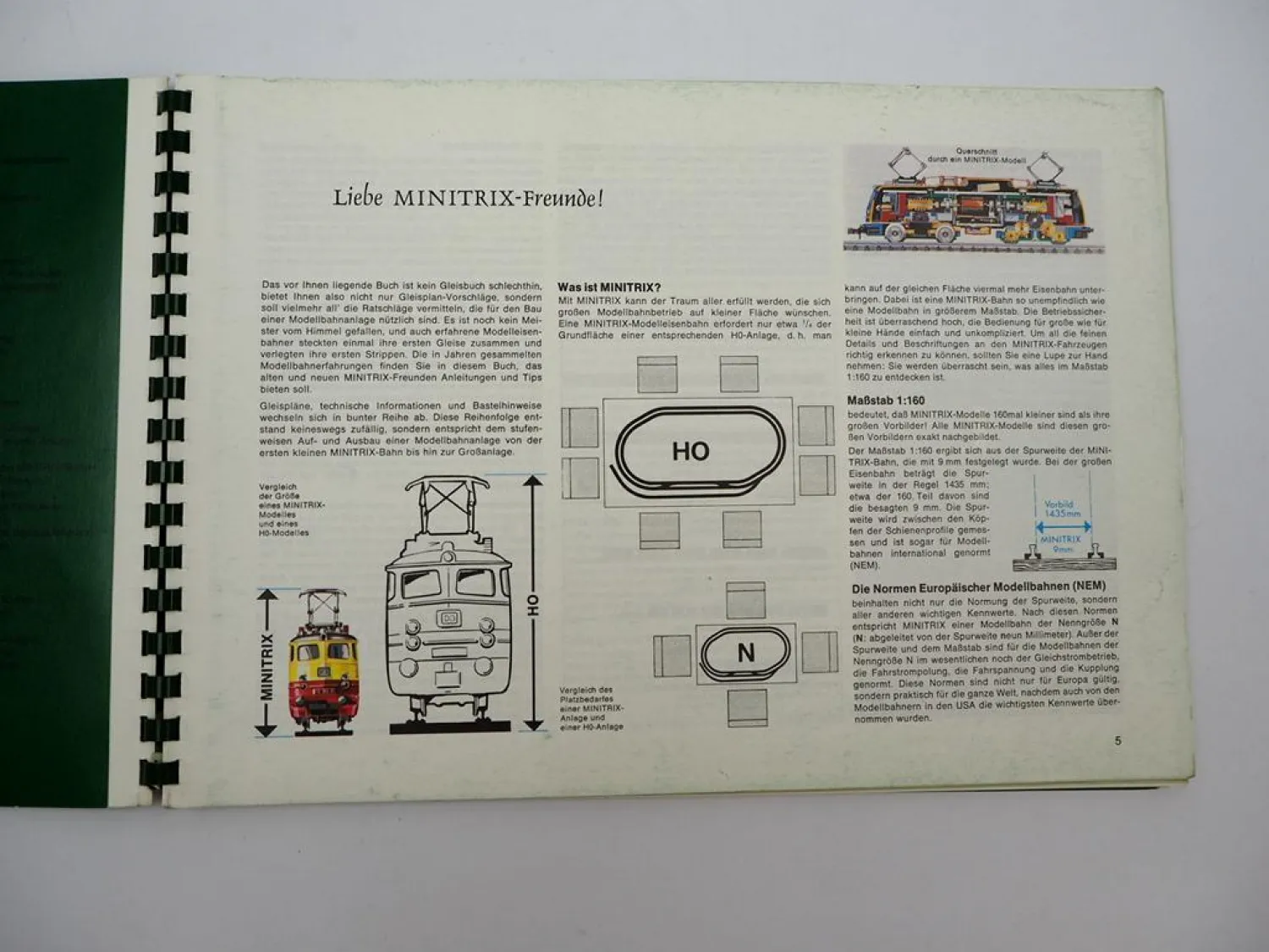 Minitrix Katalog Ratgeber Modellbau Eisenbahn Größe N Spielwaren 1979