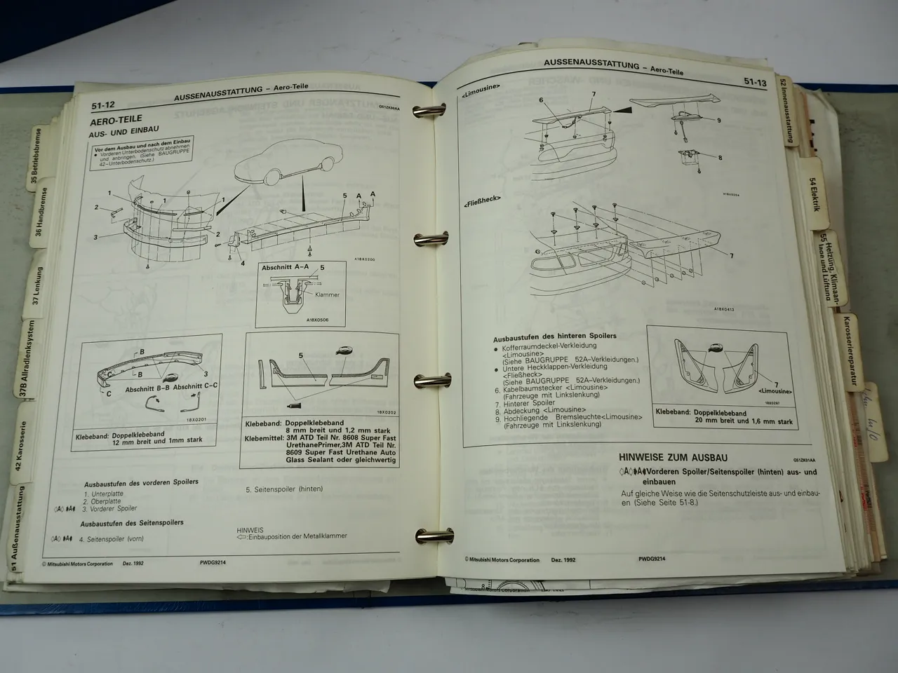 Mitsubishi Galant E50 1993 - 1996 Werkstatthandbuch Reparaturanleitung Schaltplan