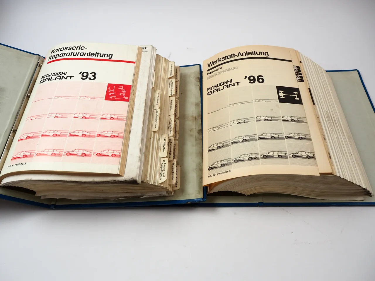Mitsubishi Galant / Hatchback E50 HJ 1993 - 1996 Werkstatthandbuch Schaltpläne