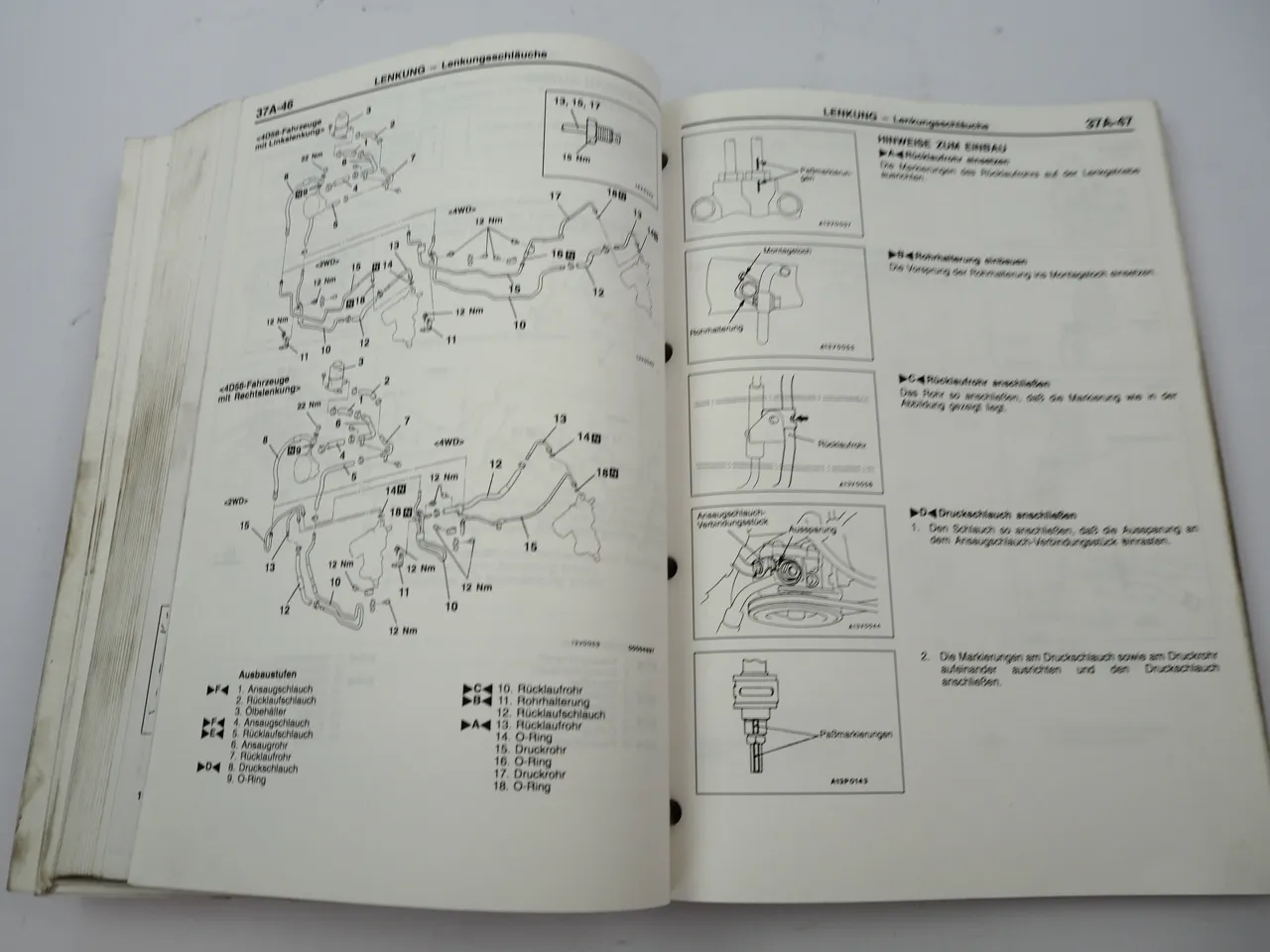 Mitsubishi L200 K62 K64 K75 K74 1997 1998 Werkstatthandbuch Reparaturanleitung