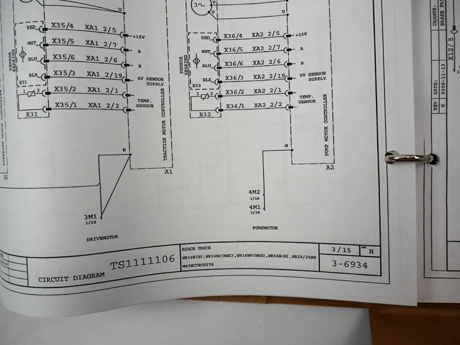 Mitsubishi RB16N Forklift Parts List Stapler Ersatzteilliste Schaltplan 2007