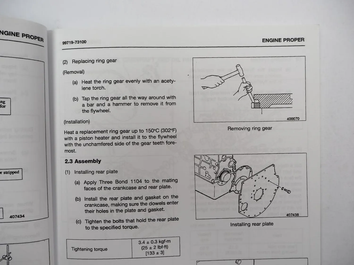 Mitsubishi S4Q2 Diesel Engine for FD 10 14 15 18 Forklift Service Manual 1995