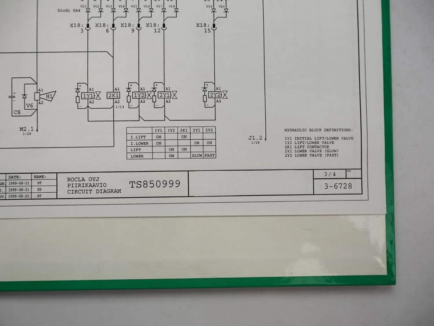 Mitsubishi SBP12K Hubstapler Betriebsanleitung Ersatzteilliste Schaltplan 2004