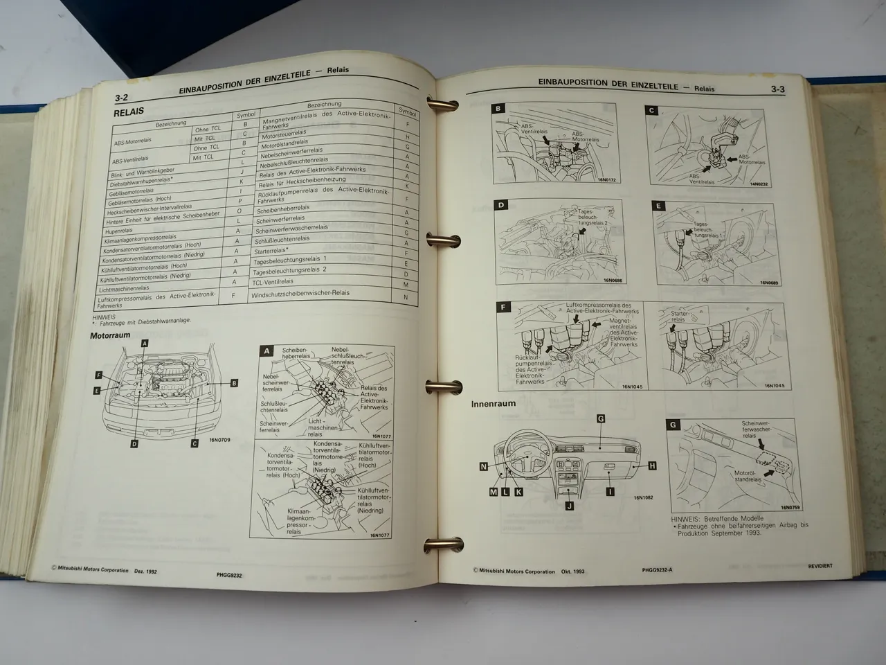 Mitsubishi Sigma F16A Reparaturanleitung Werkstatthandbuch Schaltpläne