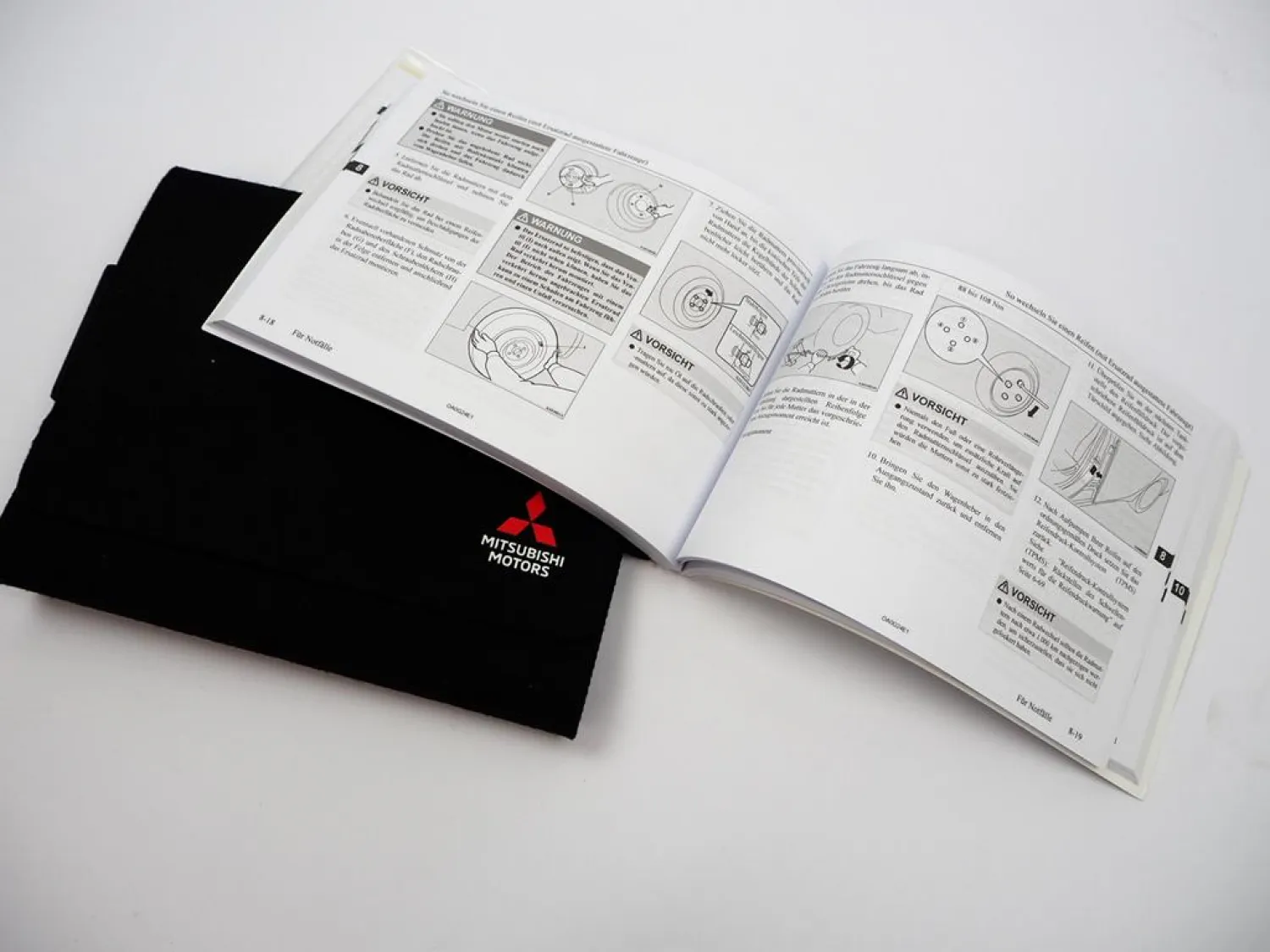 Mitsubishi Space Star Betriebsanleitung Bedienung 2023 Bordmappe Deutsch