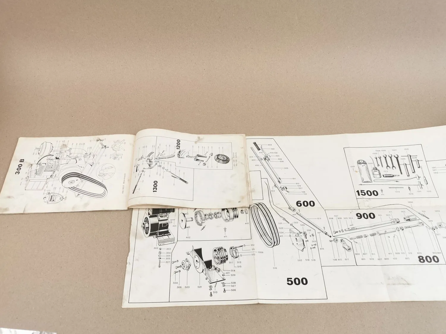 MOT JAP WORMSER Dumper Betriebsanleitung Bedienungsvorschrift