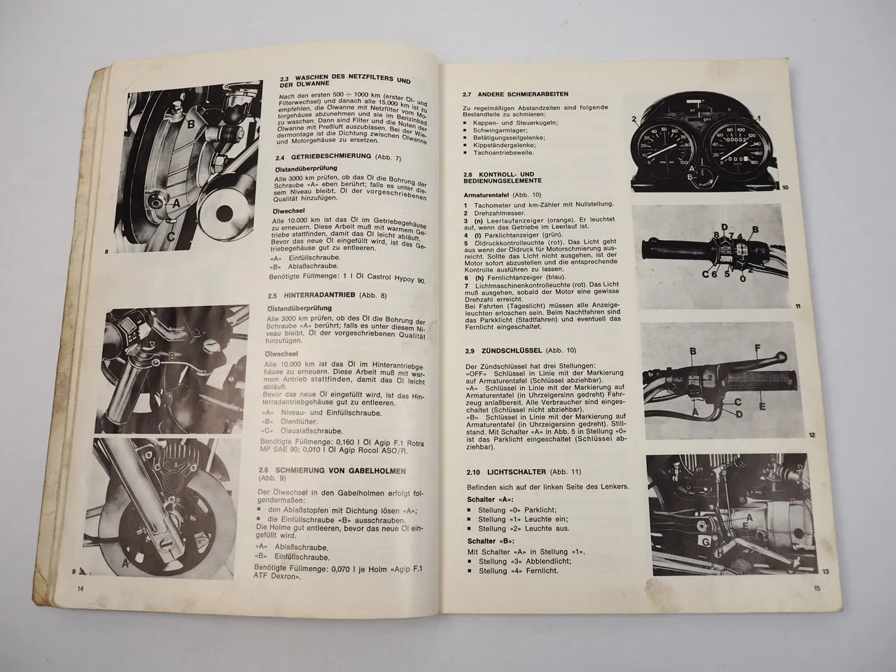 Moto Guzzi V35 V50 Werkstatthandbuch Reparaturanleitung 1979
