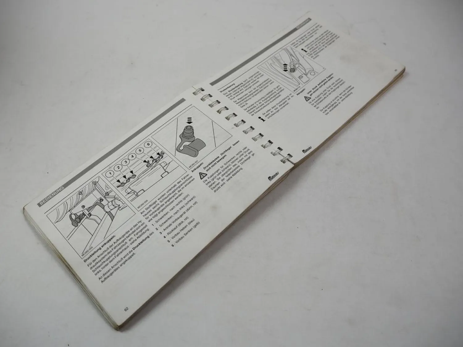 Multicar M26 + A/L/AL LD ALD & H - HALD Betriebsanleitung 1999 Pflege & Wartung