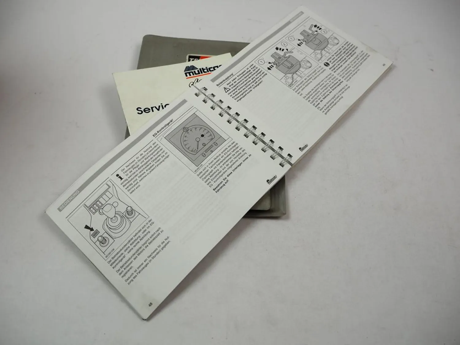 Multicar M26 + A/L/AL LD ALD - HALD Betriebsanleitung 1996 Bedienung & Wartung