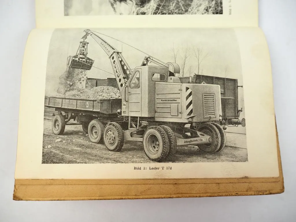 MWW T172 Lader Betriebsanleitung Bedienungsanleitung Wartung 1963