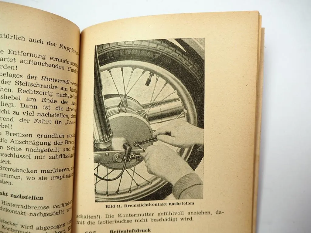 MZ ES 125 150 Motorrad Betriebsanleitung Bedienungsanleitung 1963