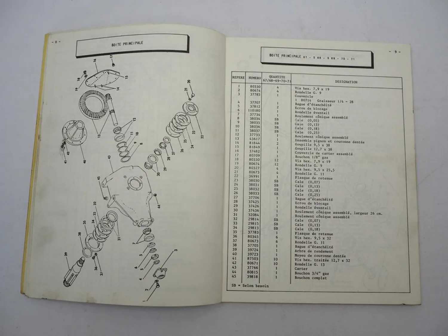 New Holland 67 68 69 70 71 Ramasseuses Presses Catalogue pieces de rechange