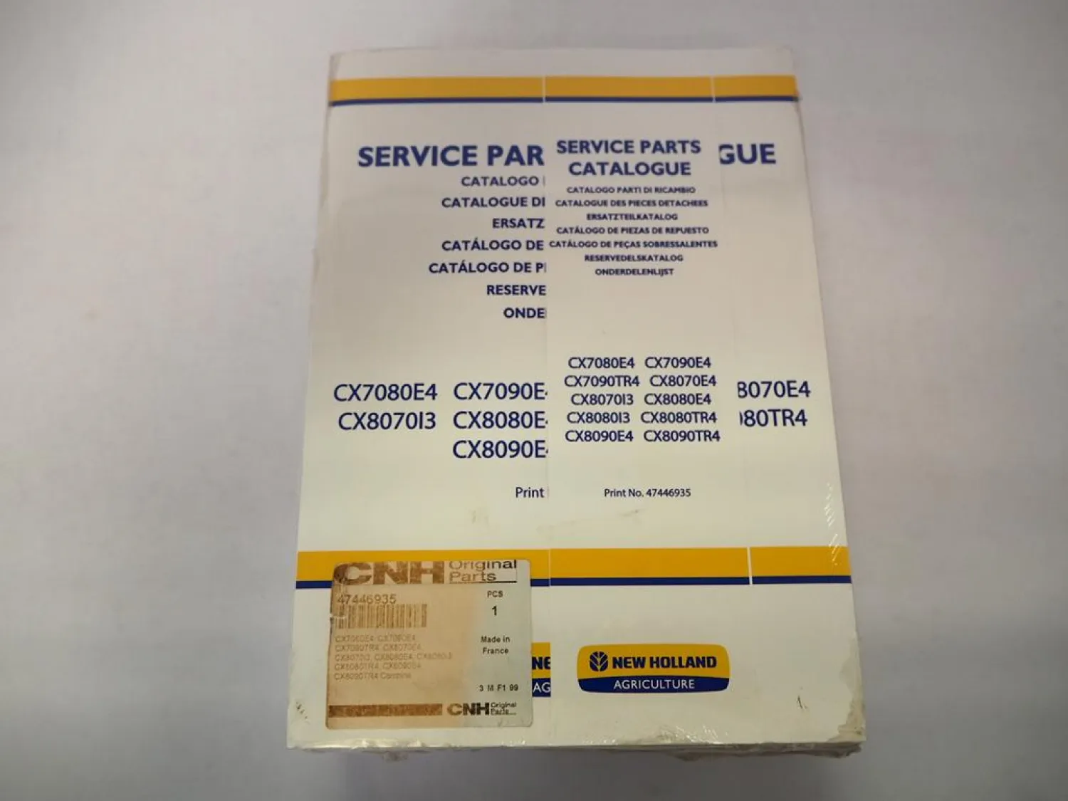 New Holland CX 7080 7090 8070 8080 8090 E4 TR4 I3 Mähdrescher Ersatzteilliste