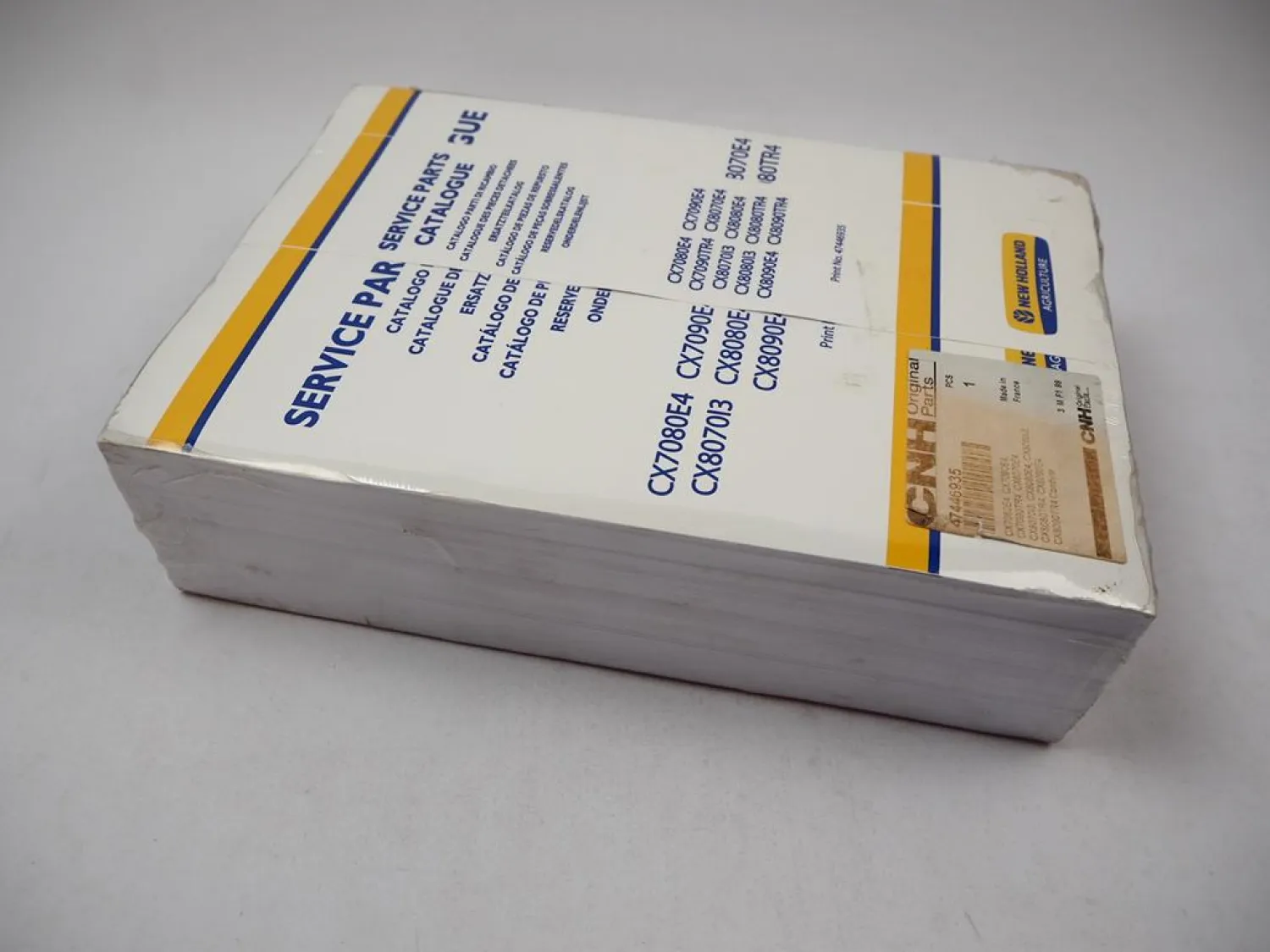 New Holland CX 7080 7090 8070 8080 8090 E4 TR4 I3 Mähdrescher Ersatzteilliste