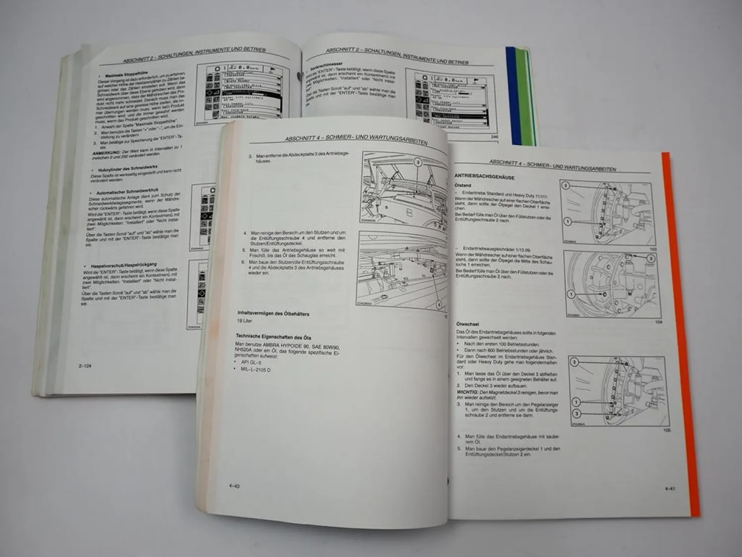 New Holland CX 720 740 760 780 820 840 860 880 Mähdrescher Betriebsanleitung