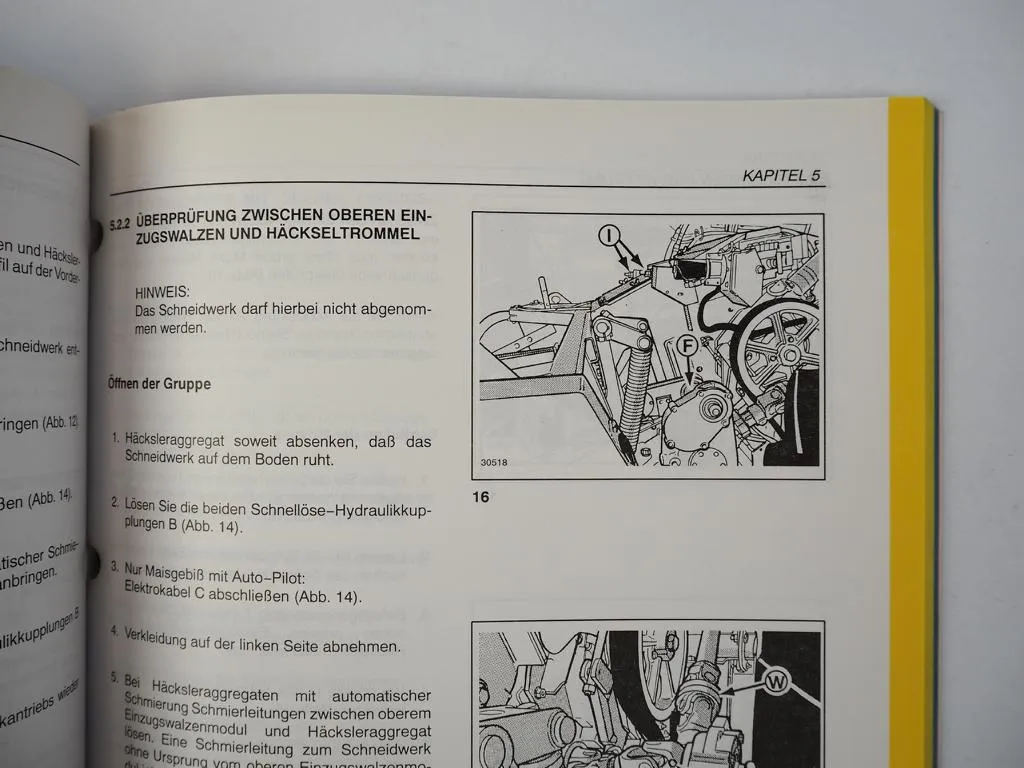 New Holland FX 300 375 450 Feldhäcksler Betriebsanleitung Wartung 1996