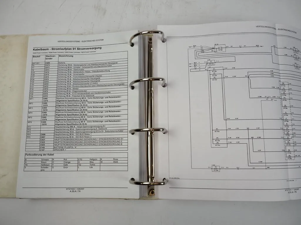 New Holland T 6030 6050 6070 6080 Traktoren Werkstatthandbuch Reparaturanleitung