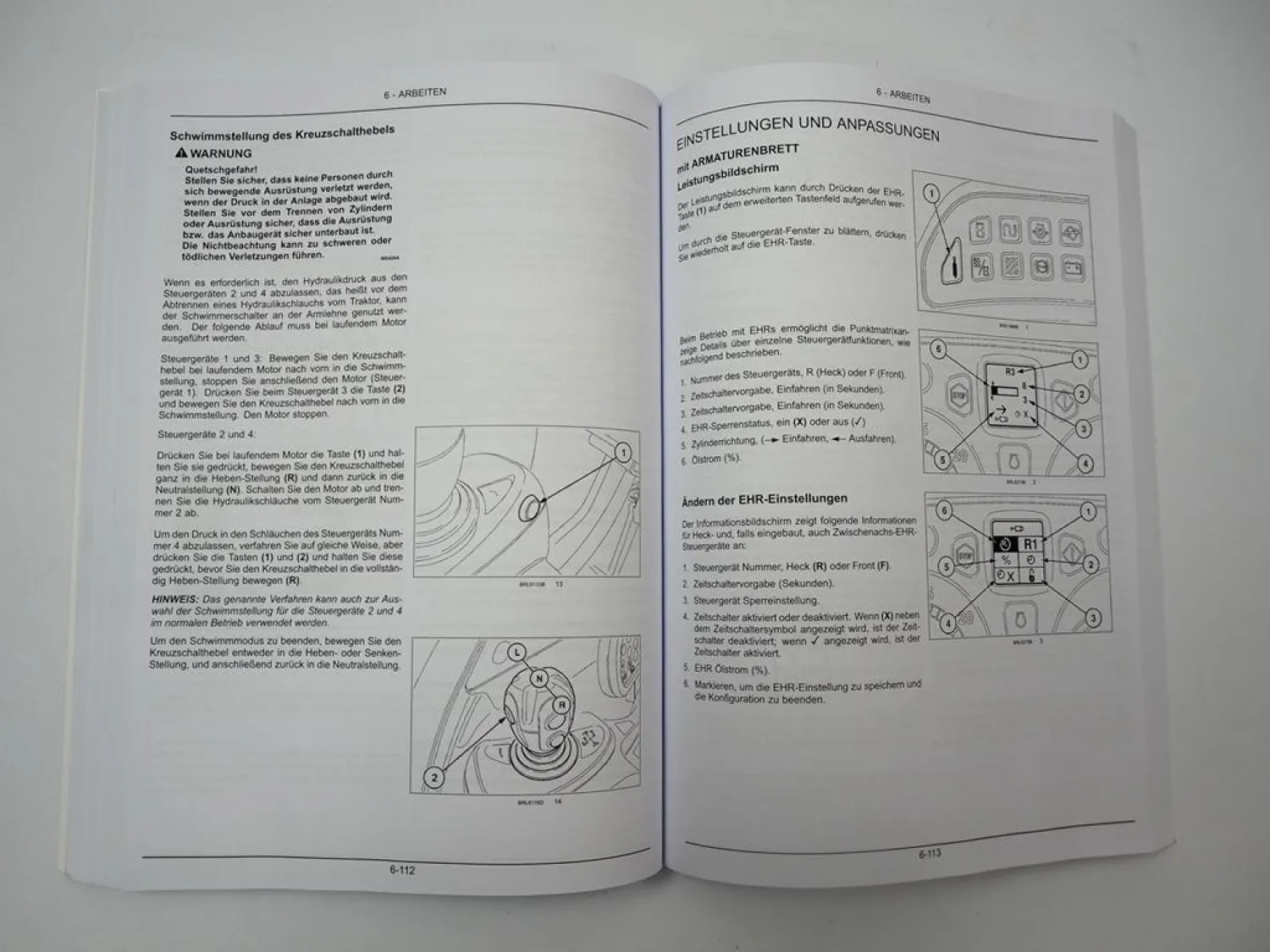 New Holland T7.170 T7.185 T7.200 T7.210 Traktor Betriebsanleitung Bedienung 2013