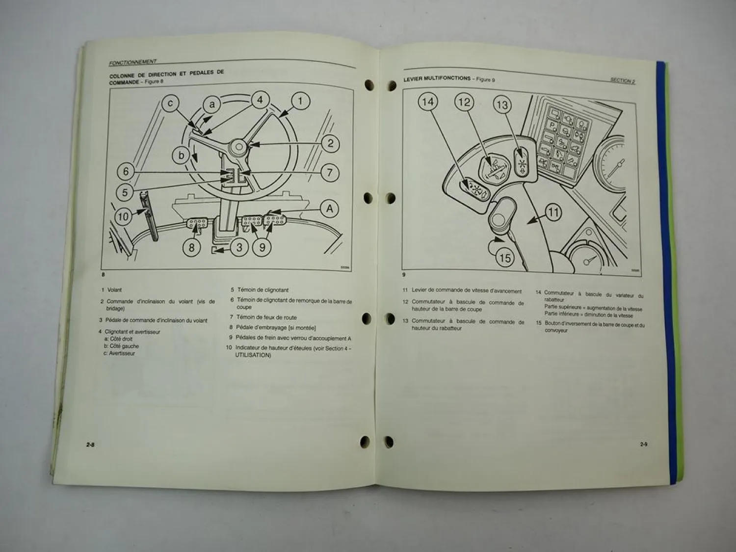 New Holland TC 54 56 Mähdrescher moissonneuse batteuse Utilisation Entretien